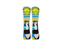 Meias Divertidas Cano Alto Piu Piu e Frajola - comprar online