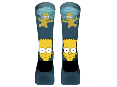 Meias Divertidas Cano Alto Bart - comprar online