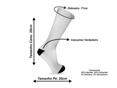 Meias Urbans Cano Alto Foguetes na internet