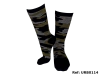 Meias Urbans Crossfit Bike Skate Cano Alto Camuflada
