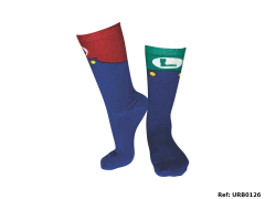 Meias Urbans Cano Alto Mario/ Luigi