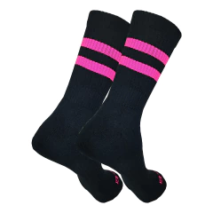 Meias Urbans Cano Alto Old School Listradas