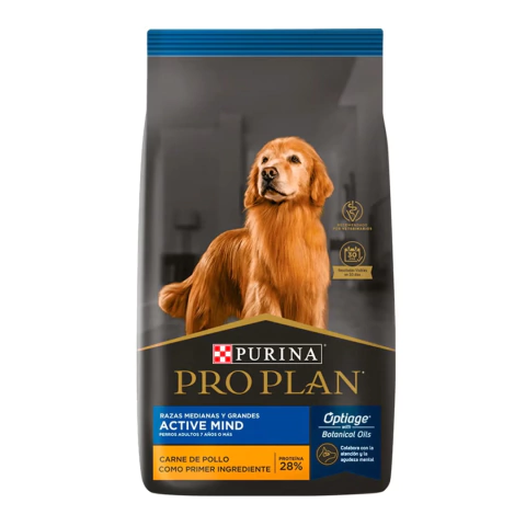 Pro Plan - Active Mind Razas Medianas y Grandes +7 años