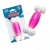 Hueso mordillo combinado (Rosa y Blanco)