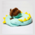 Camita Dinosaurio (Celeste) - comprar online