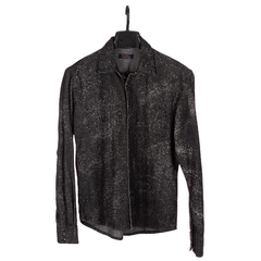 camisa jeans black