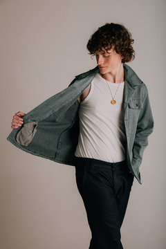 Camisa vintage workwear na internet