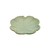 FOLHA DECORATIVA PRATO DE CERAMICA BANANA LEAF VERDE 27,5x26,5x5cm
