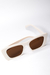 Óculos de Sol Acetato Gatinho Virginia Off White na internet