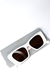 Óculos de Sol Acetato Gatinho Virginia Off White