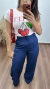 Calça Alfaiataria Pantalona Pandora Marinho - Menta Pimenta Rosa - Loja de roupas femininas - estilo - Moda básica - atemporal - estilosa
