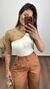 Calça Alfaiataria Pantalona Pandora Caramelo - comprar online