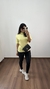 Calça Cirre Cintura Alta Poliamida Premium Encorpada Skinny Adriane Preta