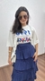 T-shirt Tee Camiseta Cropped Algodão 1996 A Brasileira Araras Off White na internet