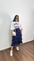 T-shirt Tee Camiseta Cropped Algodão 1996 A Brasileira Araras Off White - loja online