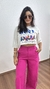 T-shirt Tee Camiseta Cropped Algodão 1996 A Brasileira Araras Off White na internet