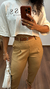 Calça Alfaiataria Bolsos Cintura Alta Lídia Nude - comprar online
