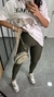 Calça Skinny Legging Poliamida Luana Verde Militar na internet