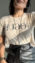 T-shirt Tee Cropped Viscolycra Vogue Metalizado Nude - loja online