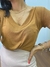 T-shirt Tee Camiseta Blusa Viscolycra Podrinha Caramelo