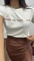 T-shirt Tee Camiseta Algodão Antes De Tudo Ore Off White na internet