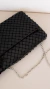 Bolsa Chloé Transversal Metálica Preto - comprar online