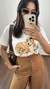 Imagem do Tee T-shirt Camiseta Algodão Vira Lata Caramelo Off White