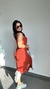 Vestido Canelado Ribana Longuete Longo Regata Fenda Bruna Terracota - Menta Pimenta Rosa - Loja de roupas femininas - estilo - Moda básica - atemporal - estilosa