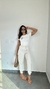 T-shirt Tee Camiseta Viscolycra Slim Babylook Coração Off White