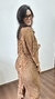 Imagem do Conjunto Plissado Cropped Calça Pantalona Zaira Marrom