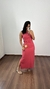 Vestido Longo Regata Algodão Rosa Malva na internet