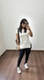 Calça Prada Cintura Alta Poliamida Premium Encorpada Skinny Malena Preta - comprar online