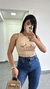 Blusa Canelada Ribana Regata Sofia Nude - comprar online