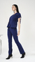 PANTALON OXFORD AZUL DISCONTINUO - comprar online