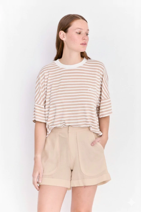 Bermuda de Algodon Leilani