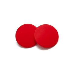 Brinco Round Vermelho