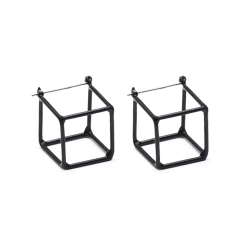 Brinco 3D Cubo Preto na internet