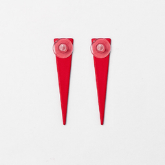 Brinco Patka Slim Vermelho - BLUE MONDAY