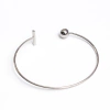 Bracelete Esfera Haste Prata