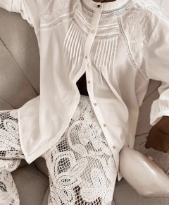 Camisa Cambria en internet