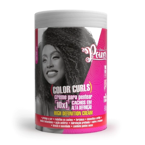 Creme De Pentear Color Curls High Definition Soul Power 800g