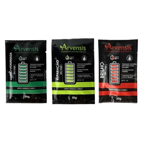 Kit Hidratação Profissional Alto Impacto 90g Brilho E Maciez