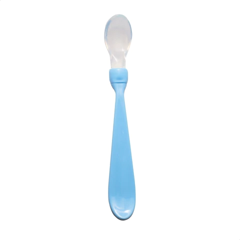 Colher Com Ponta de Silicone Livre de BPA Azul - Ninet - comprar online