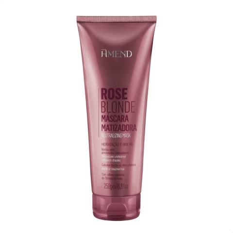 Amend Rose Blonde Máscara Matizadora 250G