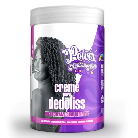 Creme Para Dedoliss Cachos Soul Power Texturizações 800g
