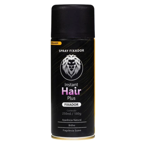 Spray Fixador de Maquiagem Capilar Instant Hair Plus 250ml