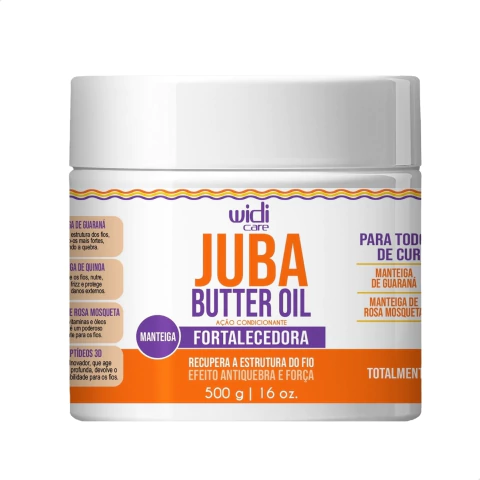 Máscara Juba Butter Oil Fortalecedora Ação Condicionante 500g - Widi care