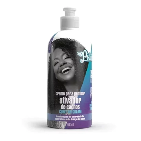 Creme Para Pentear Ativador Curly On Cream Soul Power 500ml