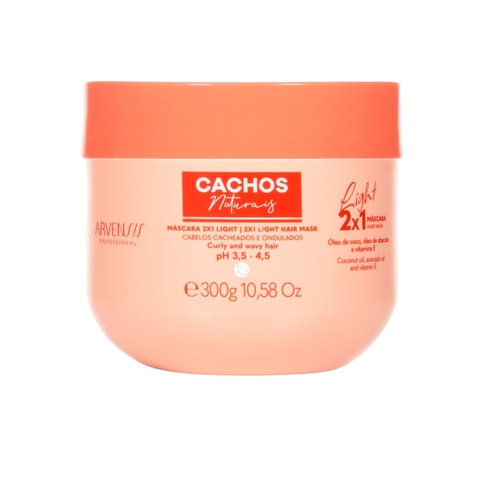 Arvensis Mascara 2x1 Light 300g Tratamento + Finalização