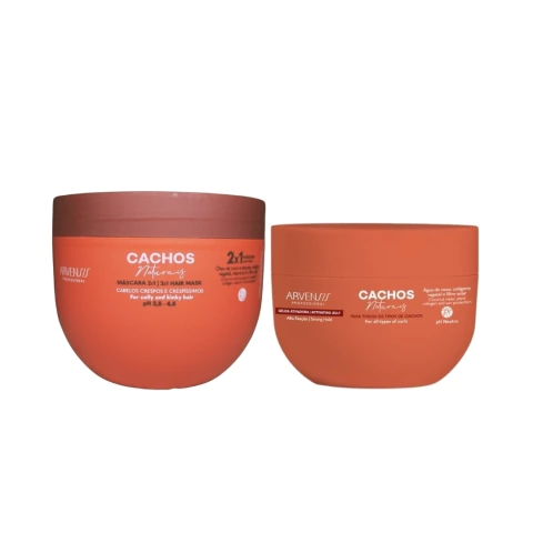 Kit Cachos Arvensis Máscara 2x1 450g + Geleia Alta Fixação 250g - comprar online